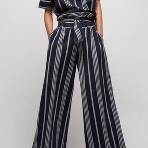 Ace and Jig paper bag pants in selvedge